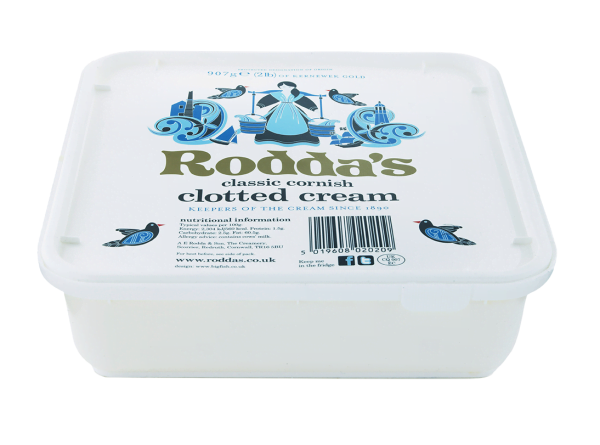 roddas 907g portion cream