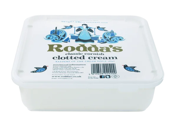 roddas 907g portion cream