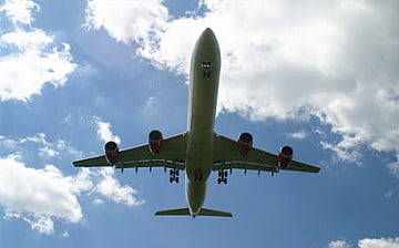 Concorde flying